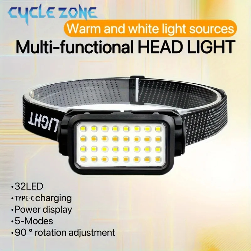 Outdoor Adventure At - 32개의 LED와 5가지 모드를 갖춘 충전식