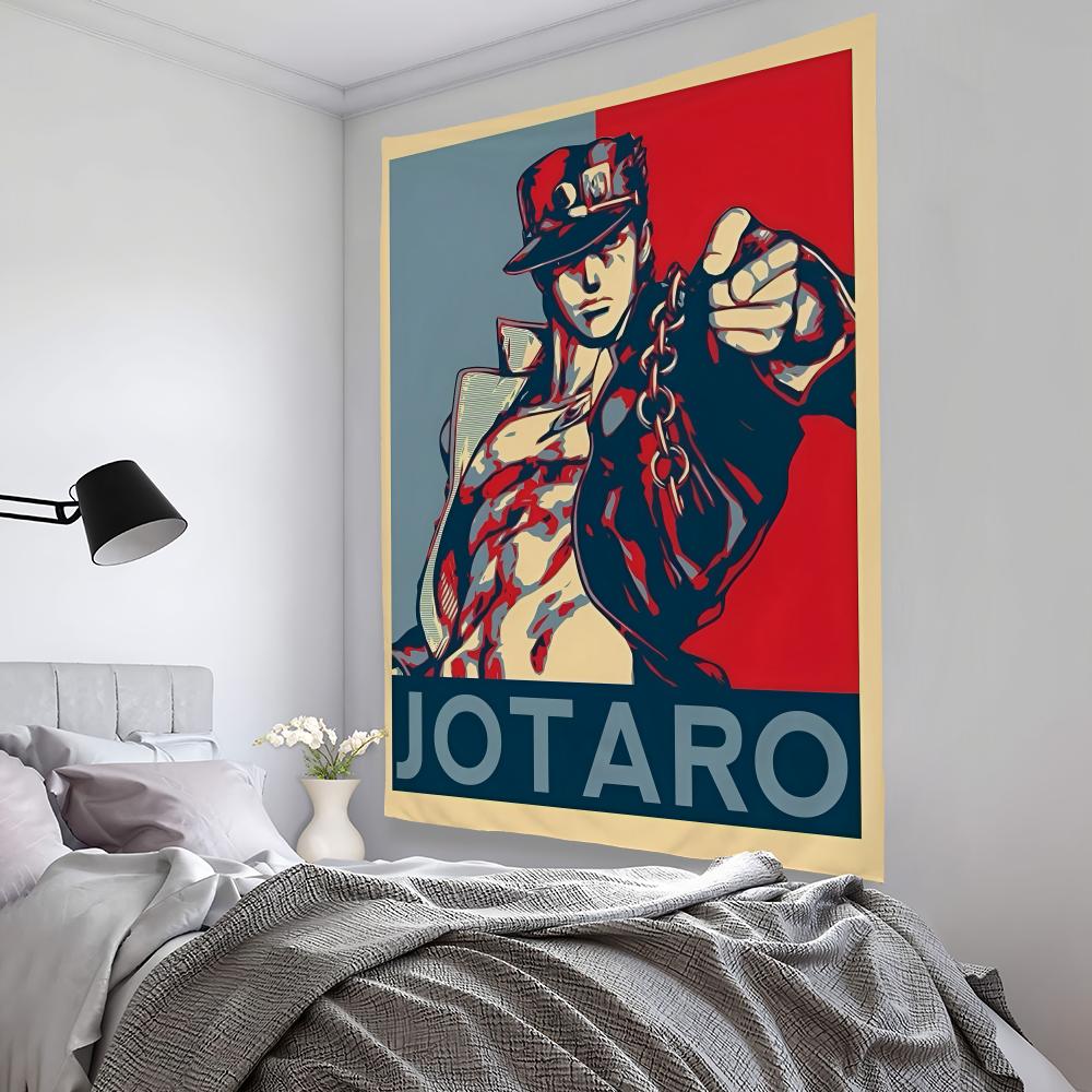 Outdoor Adventure Background - J-JoJo B-Bizarre Adventure 태피스트리 마이크로 화이버