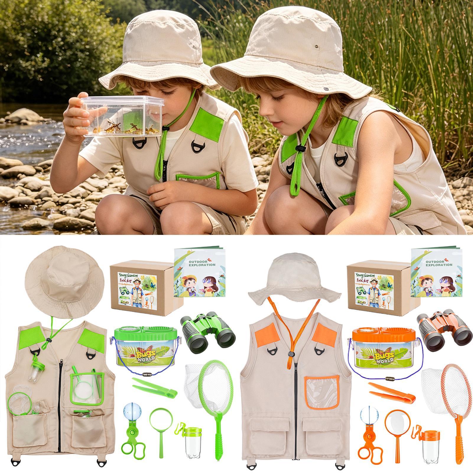 모자가 포함된 어린이 모험 키트 경량 통기성 교육용 장 - Outdoor Adventure Education 리뷰 및 가격