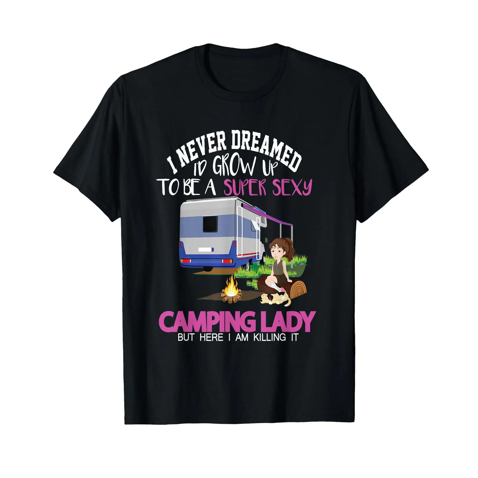 재미있는 말이 담긴 야외 캠핑 레이디 어드벤처 휴가 여 - Outdoor Adventure Holidays 리뷰 및 가격