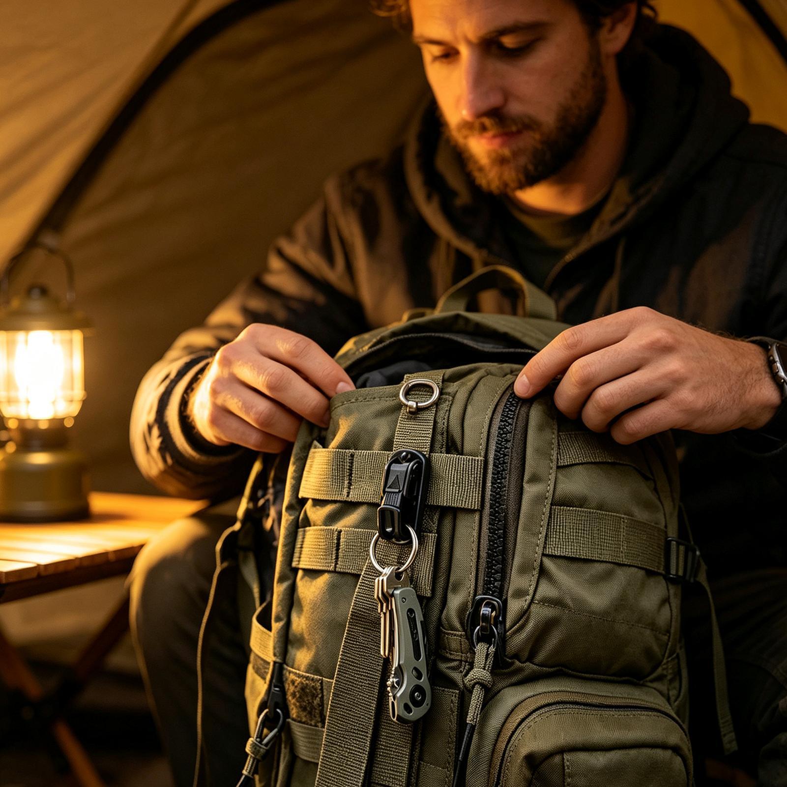 키체인 벨트 클립 다기능 백팩 고강도 홀더 훅 블랙 카 - Outdoor Adventure Backpack 리뷰 및 가격