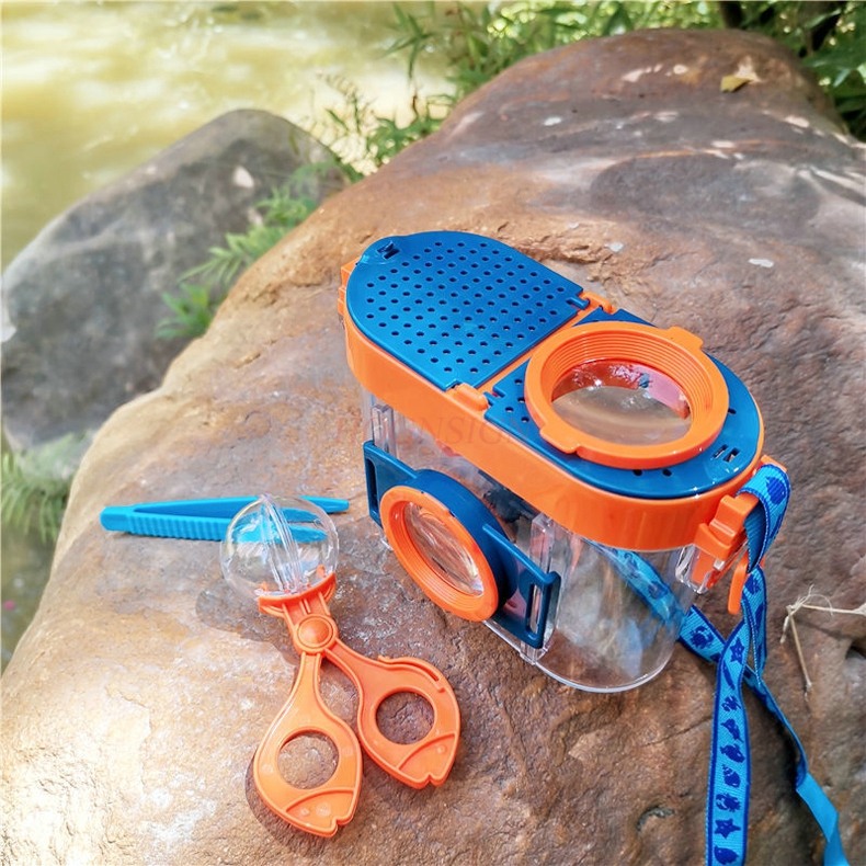 어린이 곤충 관찰 상자 먹이 돋보기 나비 표본 올챙이  - Outdoor Adventure Learning 리뷰 및 가격