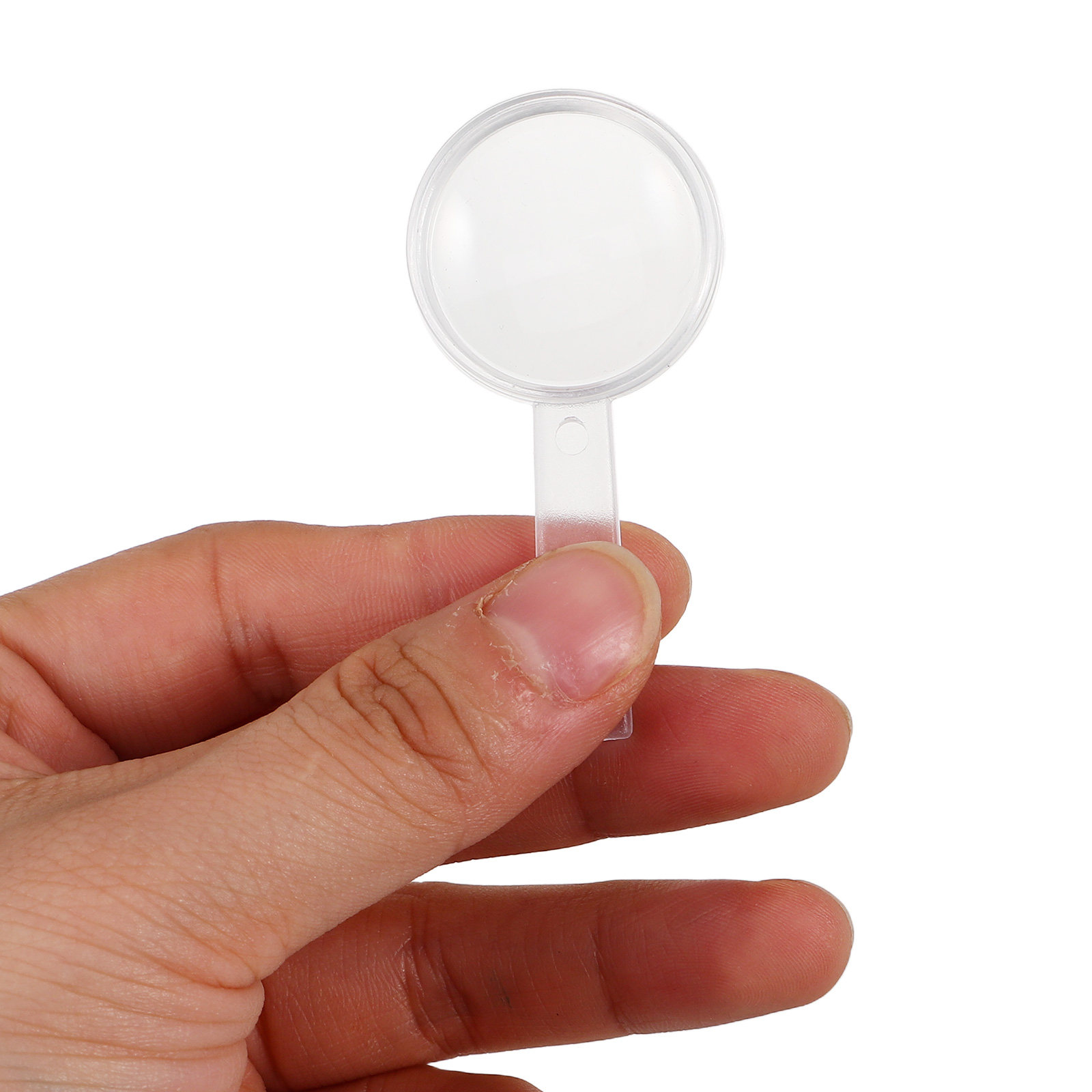 10Pcs 어린이를위한 25Mm 투명 휴대용 돋보기 야 - Outdoor Adventure Learning 리뷰 및 가격